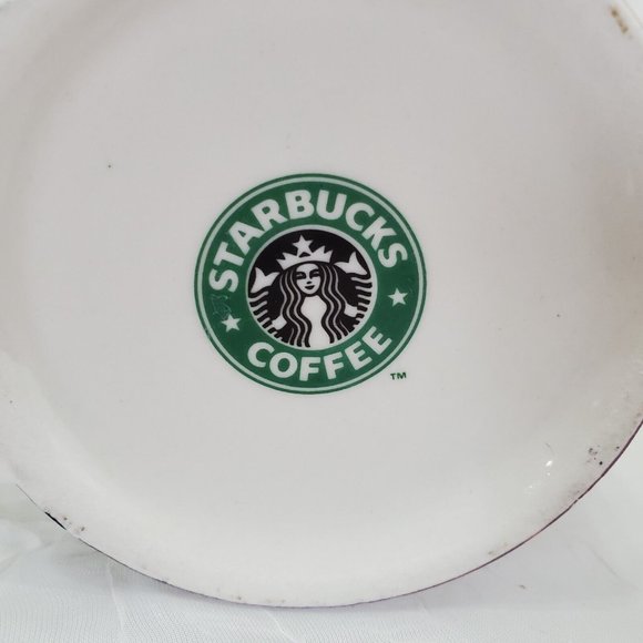 Christmas Starbucks Coffee Mug Cup Peace on Earth Buone Feste Voeux de Noel Deer - Picture 6 of 12